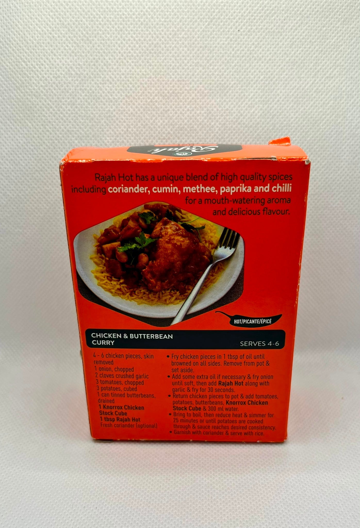 Rajah Hot Curry Powder – 100g