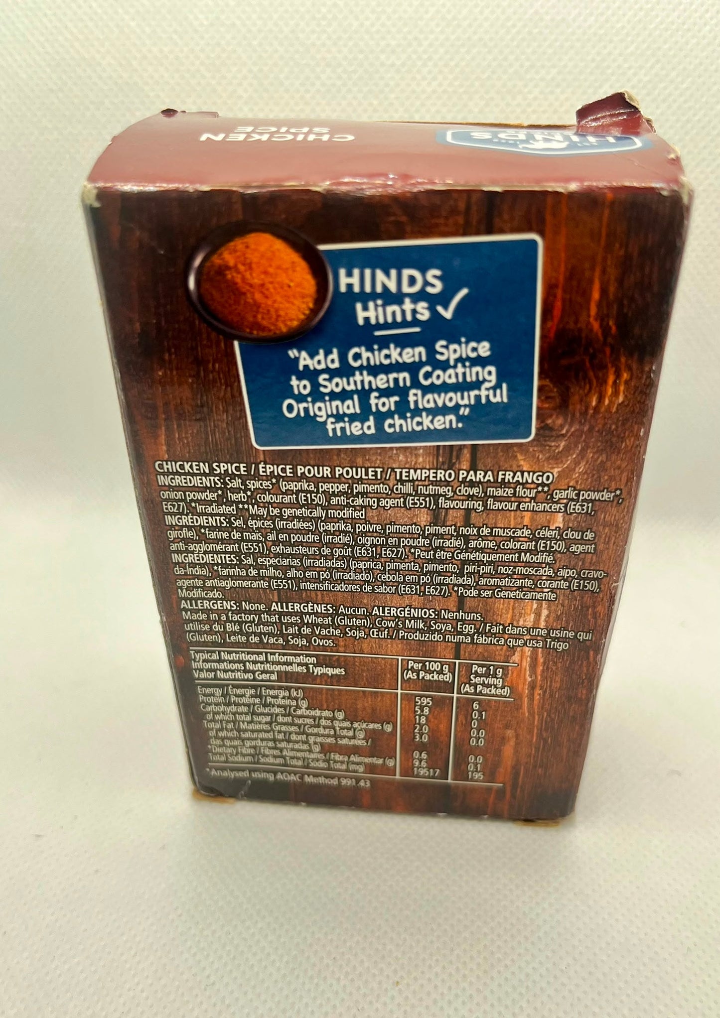 Hinds Chicken Spice  85g