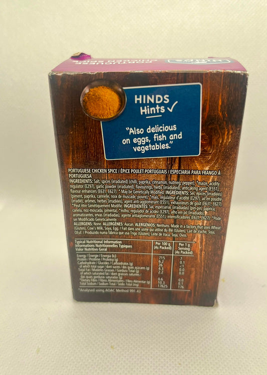 Hinds Portuguese Chicken Spice 75g