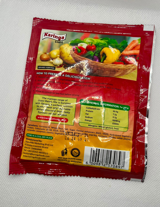 Karinga Usavi Chilli Beef Relish Mix 50g