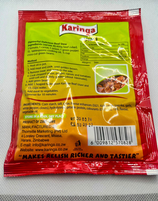 Karinga Usavi Beef Flavour Relish Mix – 50g