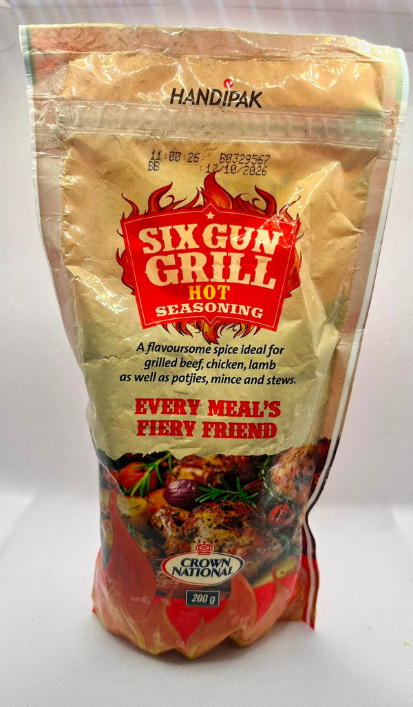 Six Gun Grill Hot Seasoning 200g