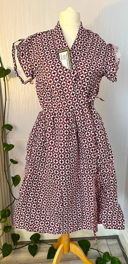Ruby Charm Wrap Dress