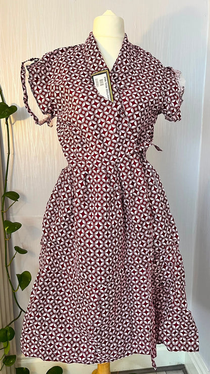 Ruby Charm Wrap Dress