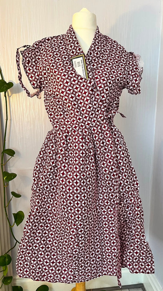 Ruby Charm Wrap Dress