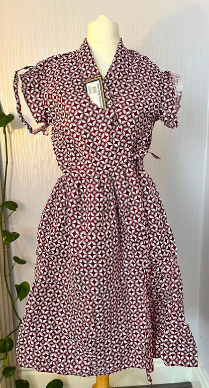 Ruby Charm Wrap Dress