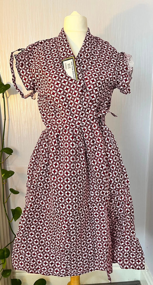 Ruby Charm Wrap Dress