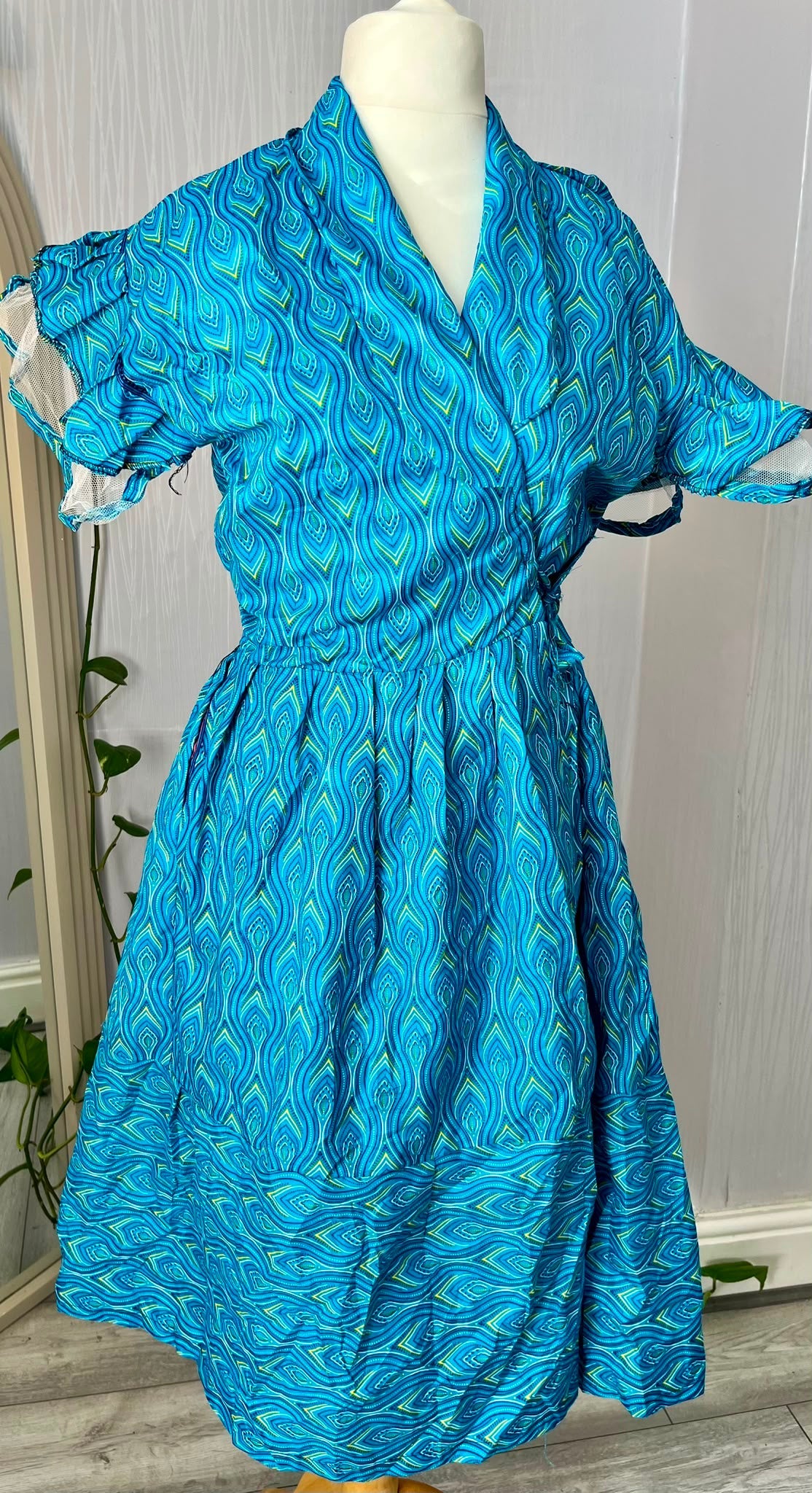 Azure Phinifa Wrap Dress